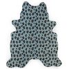 CHILDHOME Tapis pour enfants 145x160 cm bleu l&eacute;opard