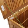 vidaXL Bo&icirc;te de rangement de jardin 60x50x58 cm Bois d'acacia solide
