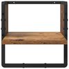 vidaXL Ensemble d'&eacute;tag&egrave;res murales 6 pcs Bois Ancien 100 x 25 x 30 cm