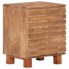 vidaXL Table de chevet 40x35x51 cm Bois de manguier solide
