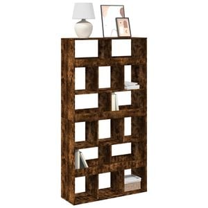 vidaXL Biblioth&egrave;que ch&ecirc;ne fum&eacute; 100x33x187,5 cm bois d'ing&eacute;nierie
