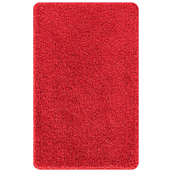 vidaXL Ensemble de tapis de bain antid&eacute;rapants 2 pcs Rouge PP