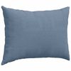 vidaXL Coussins de canapé 2 pcs Bleu 70 x 50 cm