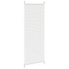 vidaXL Store plissé 40x125 cm Blanc