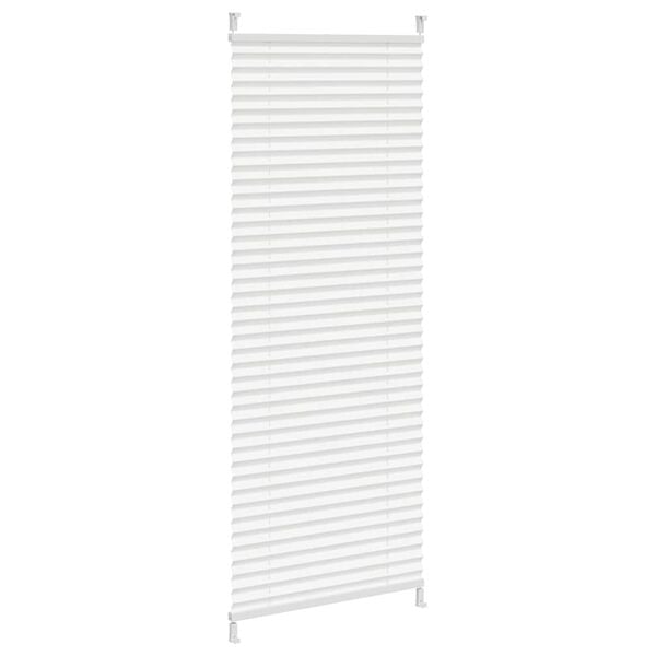 vidaXL Store plissé 40x125 cm Blanc