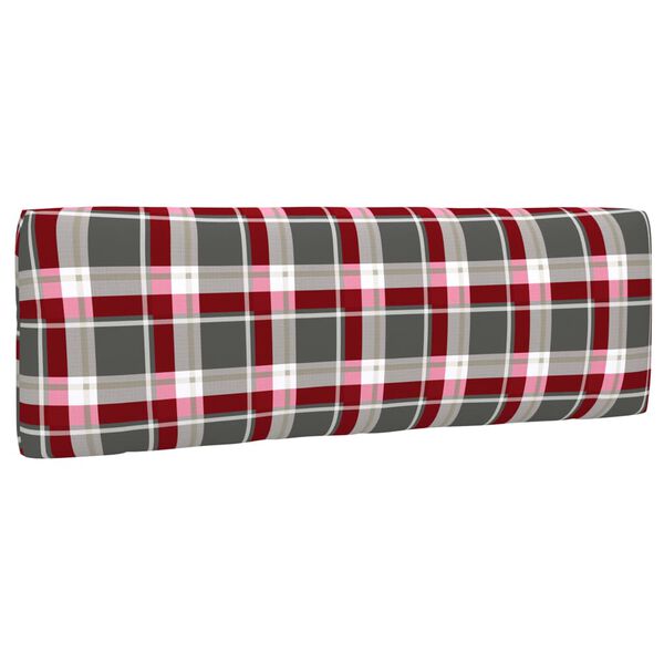 vidaXL Canapé central palette de jardin noir bois de pin imprégné