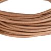 vidaXL Corde en Cuir Marron &Oslash;2,5 mm x 50 m Cuir