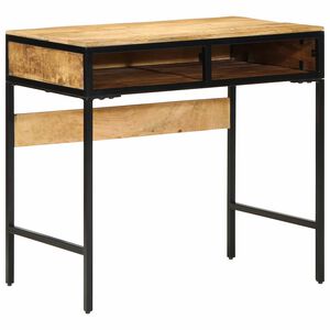 vidaXL Bureau d'&eacute;criture Marron 80 x 50 x 75 cm Bois de mangue massif