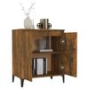 vidaXL Buffet Ch&ecirc;ne fum&eacute; 60x35x70 cm Bois d'ing&eacute;nierie