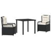 vidaXL Ensemble de salle &agrave; manger pour jardin 5 pc Beige et Gris clair