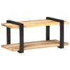 vidaXL Meuble TV 90x40x40 cm Bois de manguier brut