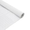 vidaXL Film de fen&ecirc;tre auto-adh&eacute;sif Blanc d&eacute;poli 90 x 2000 cm PVC