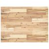 vidaXL Dessus de bureau non trait&eacute; 80x60x4 cm bois d'acacia massif