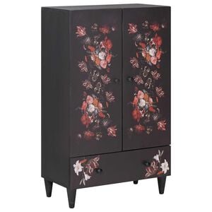 vidaXL Armoires de rangement avec porte Multicolore 60 x 33,5 x 100 cm