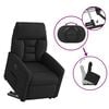 vidaXL Fauteuil inclinable &eacute;lectrique noir tissu