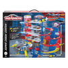 majoRETTE Garage de jeu avec 5 v&eacute;hicules jouets Super Chase Center