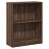 vidaXL Biblioth&egrave;que Ch&ecirc;ne marron 60x24x76 cm Bois d'ing&eacute;nierie
