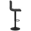 vidaXL Tabourets de bar lot de 2 noir velours