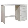 vidaXL Bureau avec tiroirs 110x50x74 cm Bois de pin massif