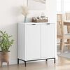 vidaXL Buffet Blanc 69,5 x 33 x 82 cm Bois d'ing&eacute;nierie