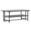 vidaXL Table basse Sonoma gris 100x50x40 cm Bois d'ing&eacute;nierie