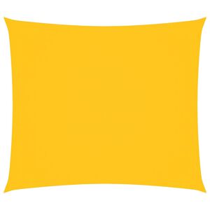 vidaXL Voile de parasol tissu oxford rectangulaire 2x2,5 m jaune