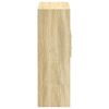 vidaXL Buffet haut ch&ecirc;ne sonoma 80x42,5x124 cm bois d'ing&eacute;nierie