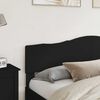 vidaXL T&ecirc;te de lit Ch&ecirc;ne noir 200 cm Bois d'ing&eacute;nierie