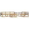 vidaXL Ensemble de canap&eacute;s d'ext&eacute;rieur 6 pc Blanc