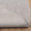 vidaXL Tapis de surface Rond LUGO Cr&egrave;me et gris &Oslash; 200 CM Polyester
