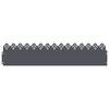 vidaXL Bordures de pelouse 20 pcs Anthracite 103 x 0,05 x 22 cm Acier