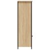 vidaXL Buffet haut ch&ecirc;ne sonoma 62x32x103,5 cm bois d'ing&eacute;nierie