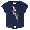 T-shirt pour enfants bleu marine 104