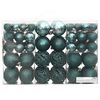 vidaXL Boules de Noël 100 pcs vert 3 / 4 / 6 cm