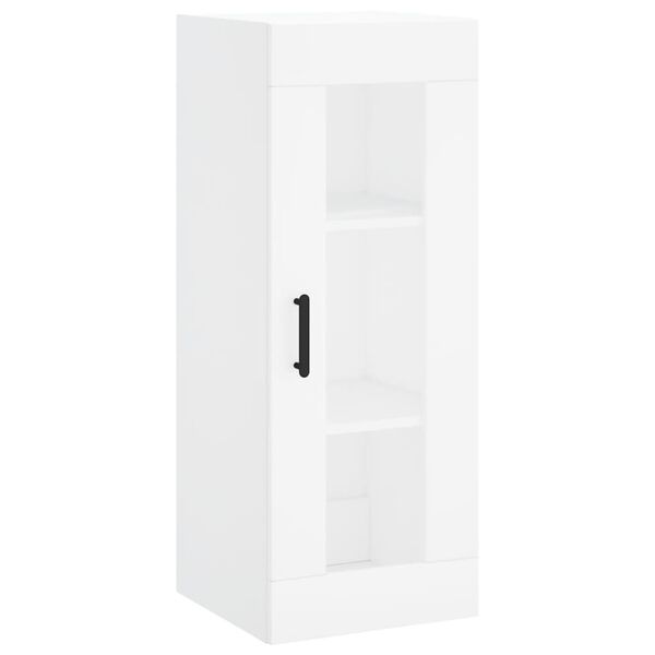 vidaXL Armoire murale blanc 34,5x34x90 cm