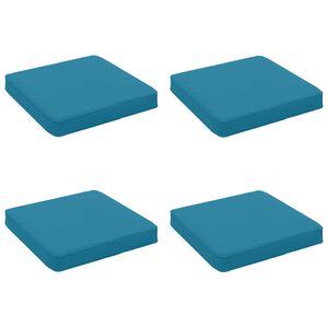 vidaXL Coussins de si&egrave;ge 4 pi&egrave;ces VUGHT 4 pc 100 % polyester