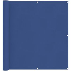 vidaXL &Eacute;cran de balcon Bleu 110 x 400 cm Tissu Oxford