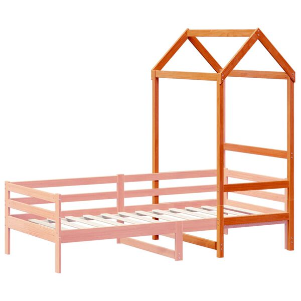 vidaXL Toit de lit pour enfants 108x70x176,5 cm bois de pin massif