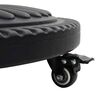 vidaXL Pied de parasol Noir Ø38-48 mm PE, béton et fer