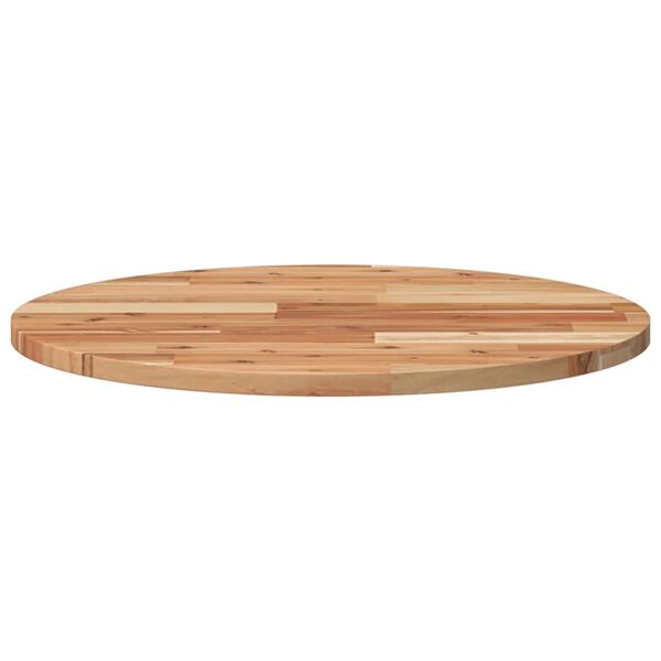 vidaXL Dessus de table rond &Oslash;60x2 cm bois massif d'acacia
