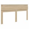 vidaXL T&ecirc;te de lit Ch&ecirc;ne Sonoma 200 cm Bois d'ing&eacute;nierie