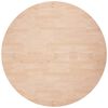 vidaXL Dessus de table rond &Oslash;70x2,5 cm Bois de ch&ecirc;ne massif non trait&eacute;