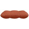 vidaXL Coussins de siège 4 pcs Rouge orange 40 x 40 cm