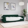 vidaXL Lit de repos sans matelas vert fonc&eacute; 90x200 cm velours