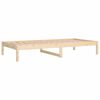 vidaXL Lit de jour sans matelas 80x200 cm bois de pin massif