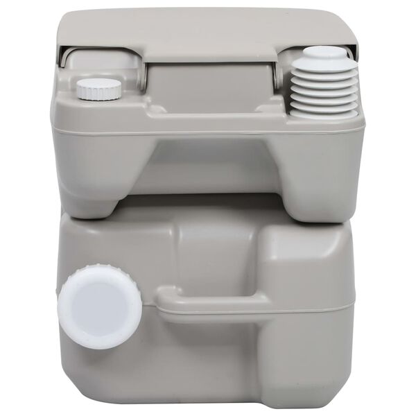 vidaXL Ensemble de toilette et support de lavage des mains de camping