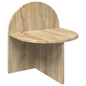 vidaXL Table de chevet Ch&ecirc;ne Sonoma 40 x 35,5 x 45,5 cm