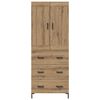 vidaXL Haut Armoire 2 pcs Ch&ecirc;ne artisanal Bois d'ing&eacute;nierie
