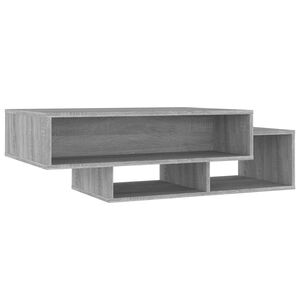 vidaXL Table basse Sonoma gris 105x55x32 cm Bois d'ing&eacute;nierie