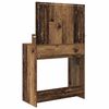 vidaXL Tables de maquillage pour chambre avec tiroir Bois Ancien